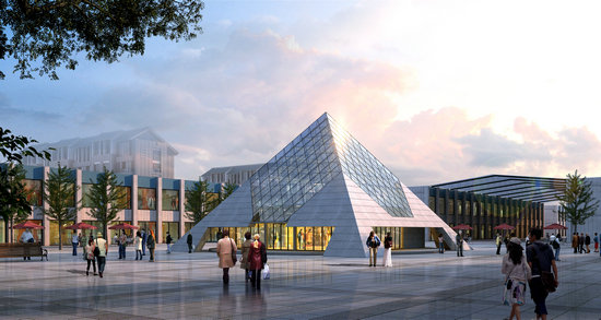 铁岭金字塔网架